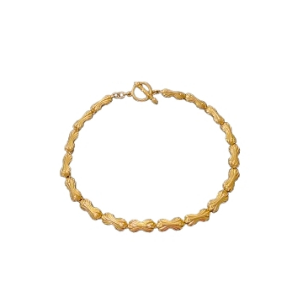 Vintage Fendi Signed Shell Necklace